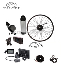 350W 20inch 26inch 28inch 700C bafang hub motor with downtube battery electric bicycle conversion kit